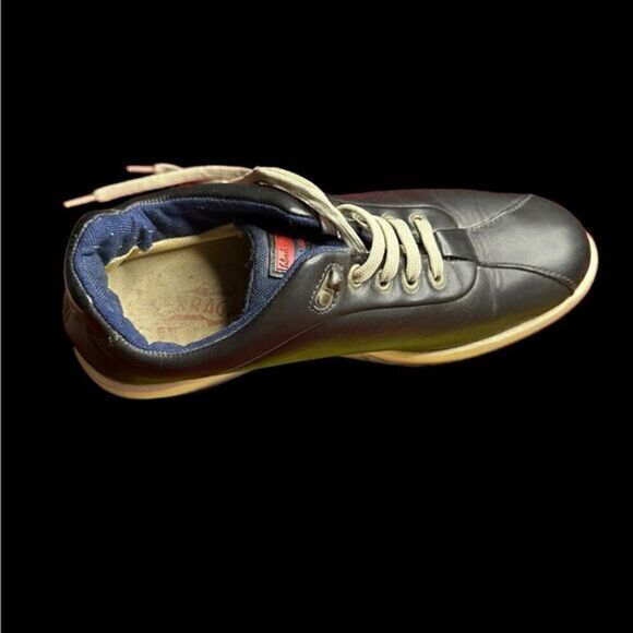 Rare Salvatore Ferragamo black leather sneakers women’s size 8. GUC - Picture 13 of 15